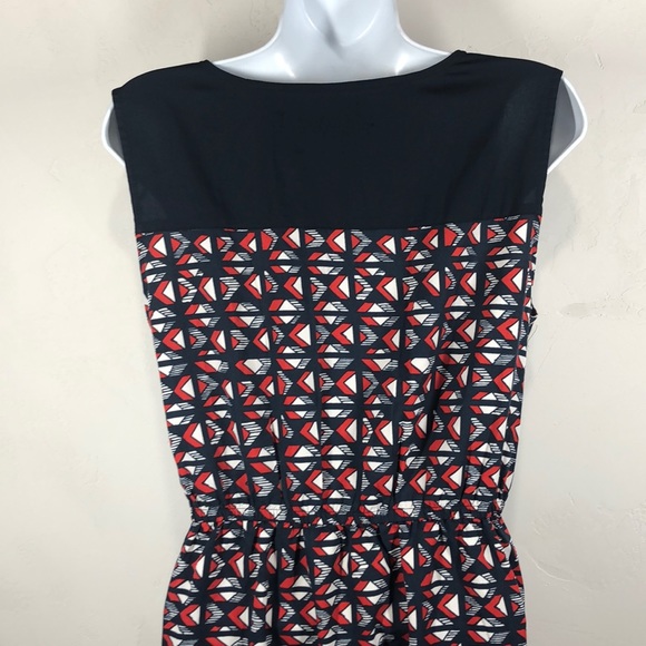 Blend She She Dares red & navy dress size small - Picture 7 of 10